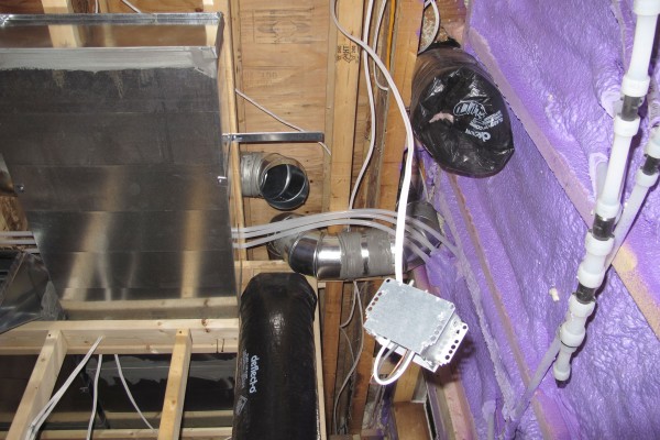 HVAC rough in