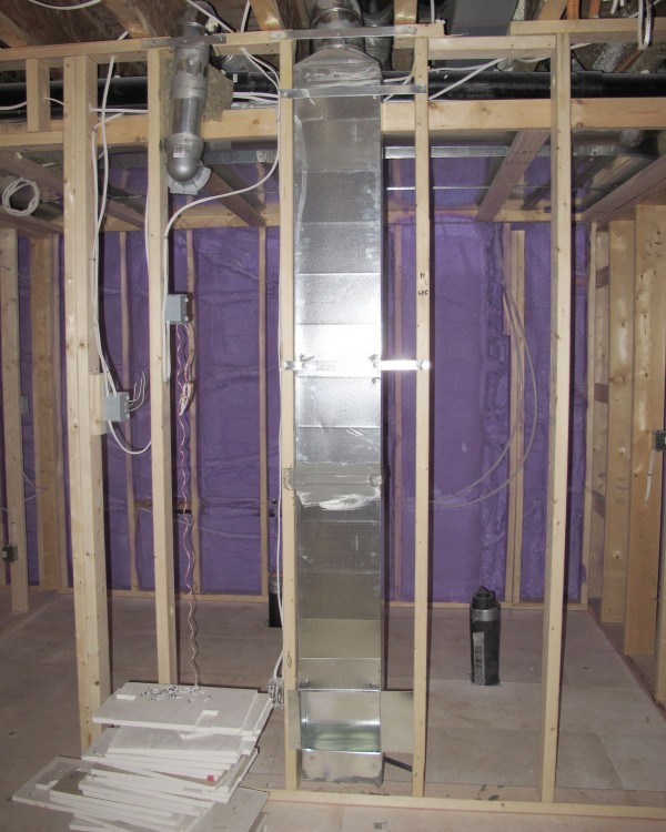 HVAC rough in