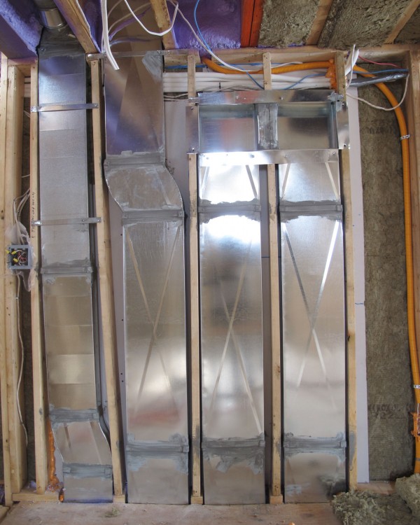 HVAC rough in