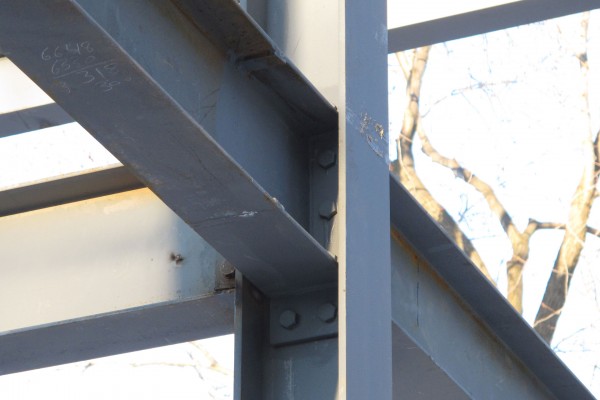 Structural Steel End Plate Connection