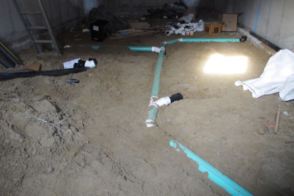 Underground Drain Connections
