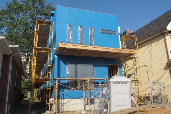 EIFS installation