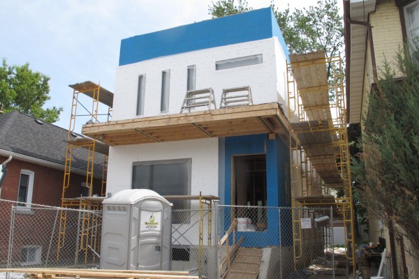 EIFS installation