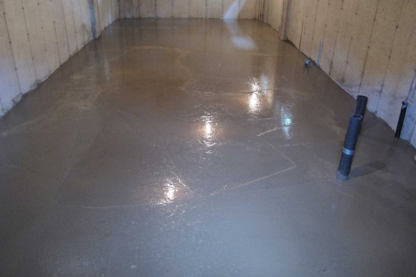 Basement slab