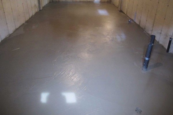 Basement slab