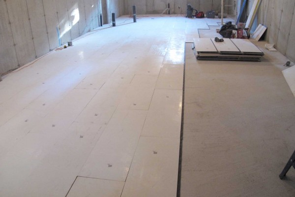 Basement subfloor