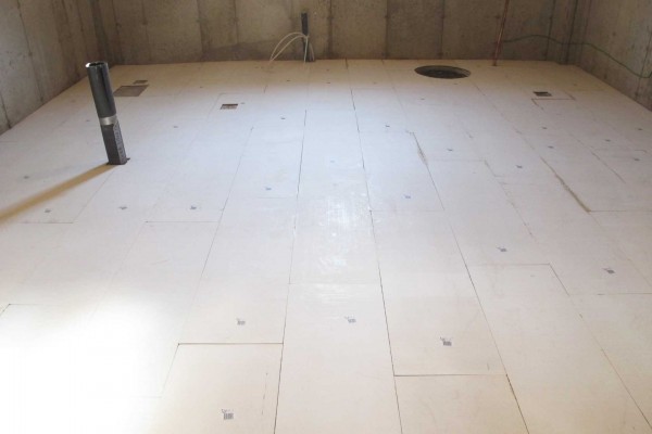 Basement subfloor