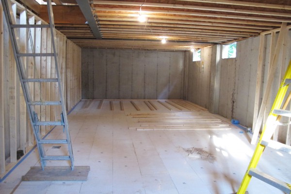 Basement framing