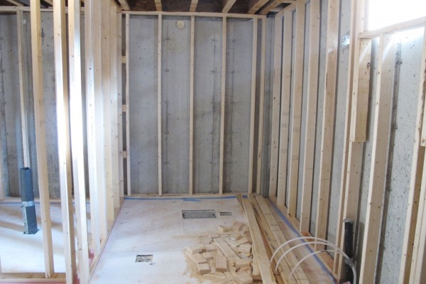 Basement framing