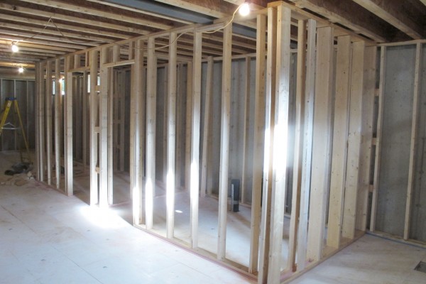 Basement framing