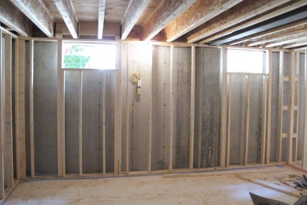 Basement framing