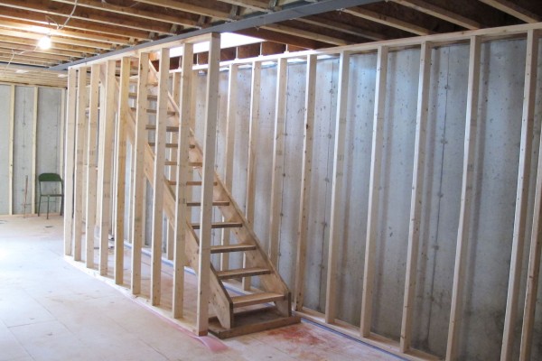 Basement framing