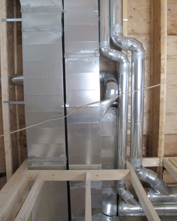 HVAC rough in