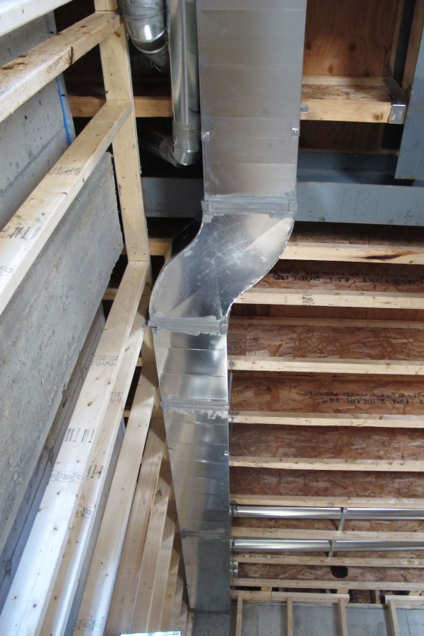HVAC rough in