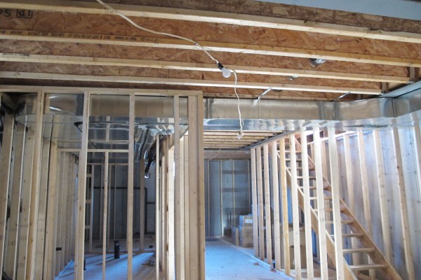HVAC rough in