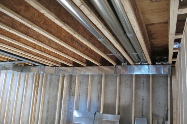 HVAC rough in