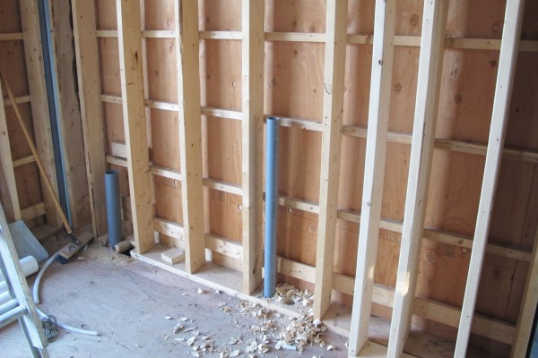 HVAC rough in