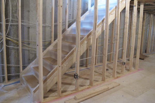 Basement stairs