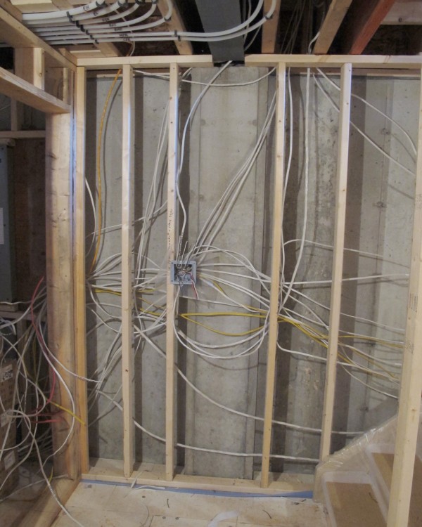 Electrical rough in