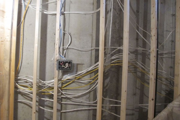 Electrical rough in