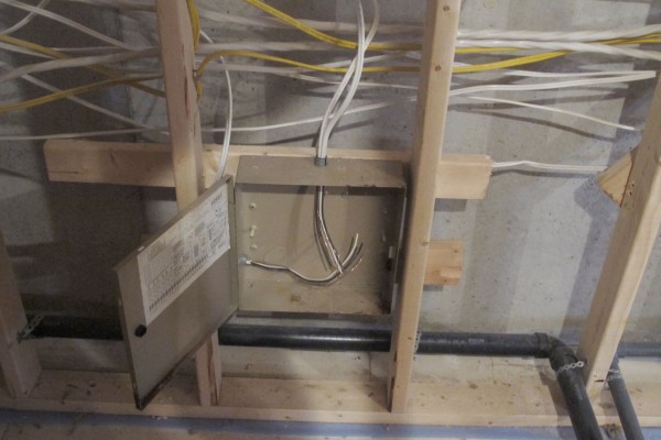 Electrical rough in