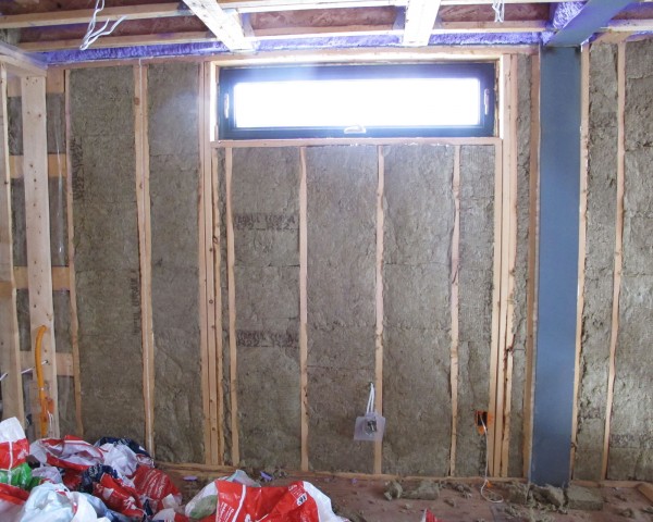 Roxul batt insulation