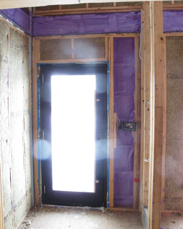 Roxul batt insulation