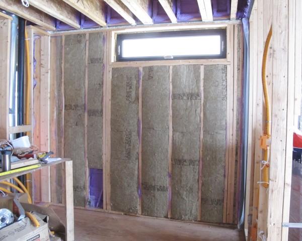 Roxul batt insulation