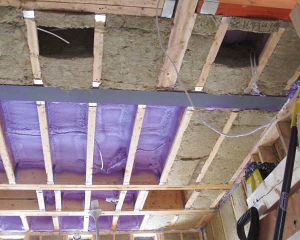 Roxul batt insulation